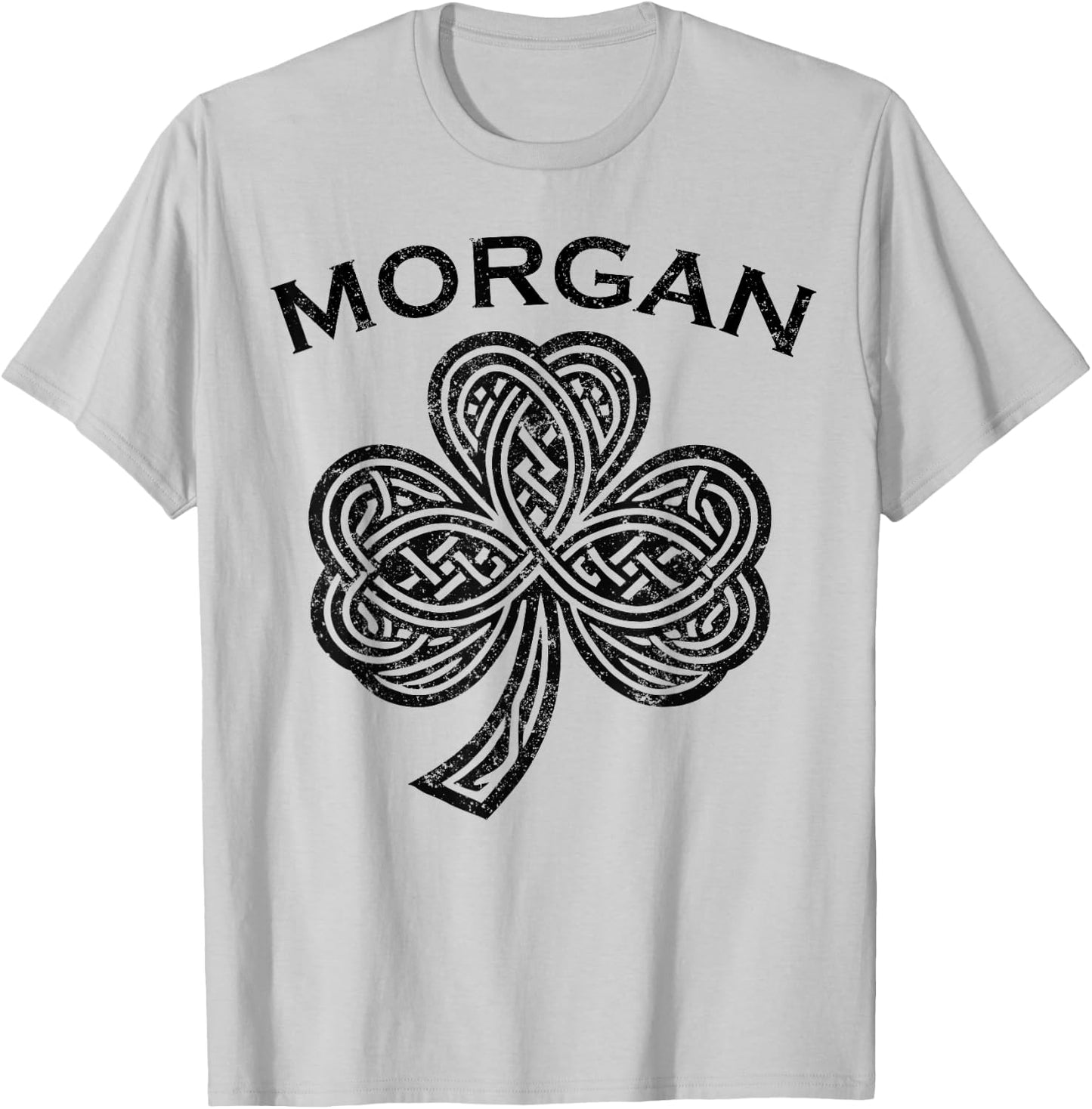 Morgan Family Last Name Irish Ireland Celtic T-Shirt - T-Shirt | Ash