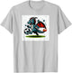Dragon Playing Soccer T-Shirt - T-Shirt | Ash