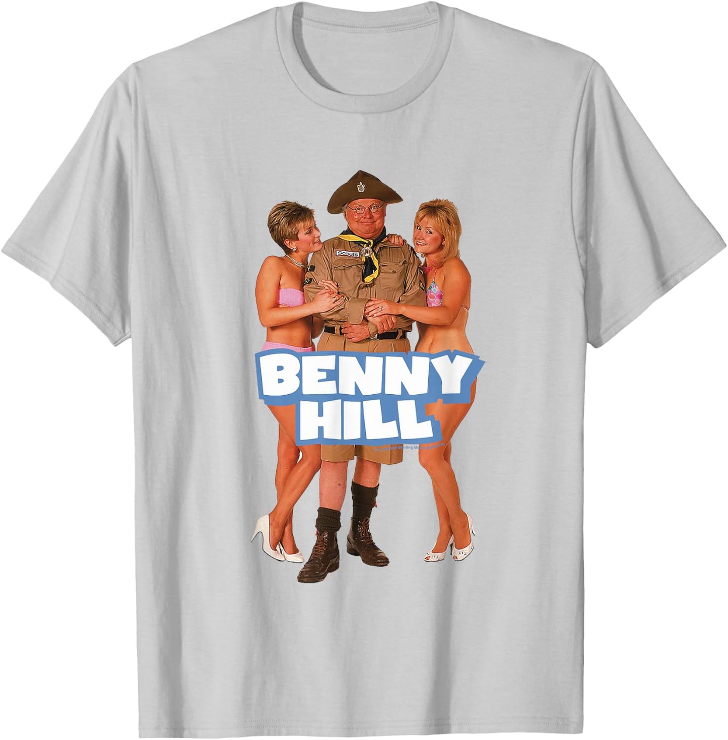 Benny Hill Show Cub Scout Outfit Hill's Angels T-Shirt - T-Shirt | Ash