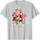 Looney Tunes Bugs Bunny and Friends Star T-Shirt - T-Shirt | Ash