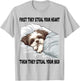 Shih Tzu Sleeping Pajamas Nightgown T-Shirt - T-Shirt | Ash
