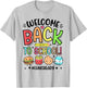 Lunch Lady Welcome Back To School 1st Day Of School T-Shirt - T-Shirt | Ash