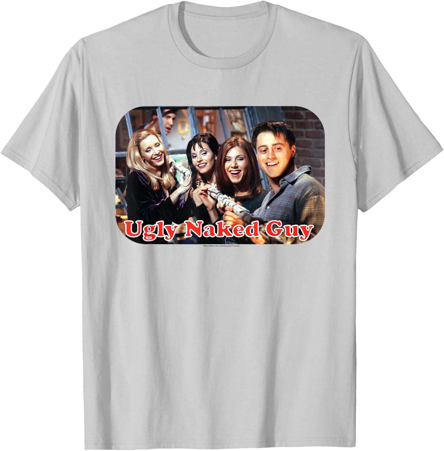 Friends Ugly Naked Guy T-Shirt - T-Shirt | Ash