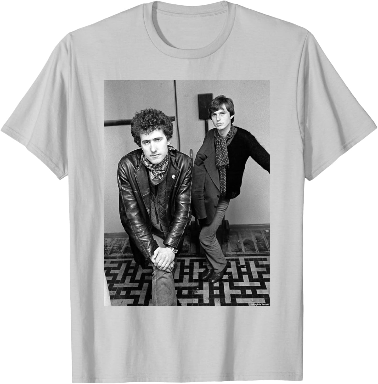 OMD Orchestral Manoeuvres In The Dark By Virginia Turbett T-Shirt - T-Shirt | Ash