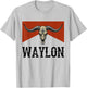 Vintage Waylon Name Distressed Retro Styles 70s 80s Gifts T-Shirt - T-Shirt | Ash