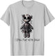Paper Rose Cottage I Still Play With Dolls, Voodoo Doll Halloween Design , Small, Grey T-Shirt - T-Shirt | Ash