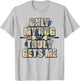 Only My Dog Truly Gets Me T-Shirt - T-Shirt | Ash