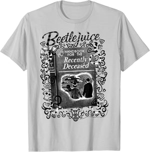 Beetlejuice Handbook for The Recently Deceased T-Shirt - T-Shirt | Ash