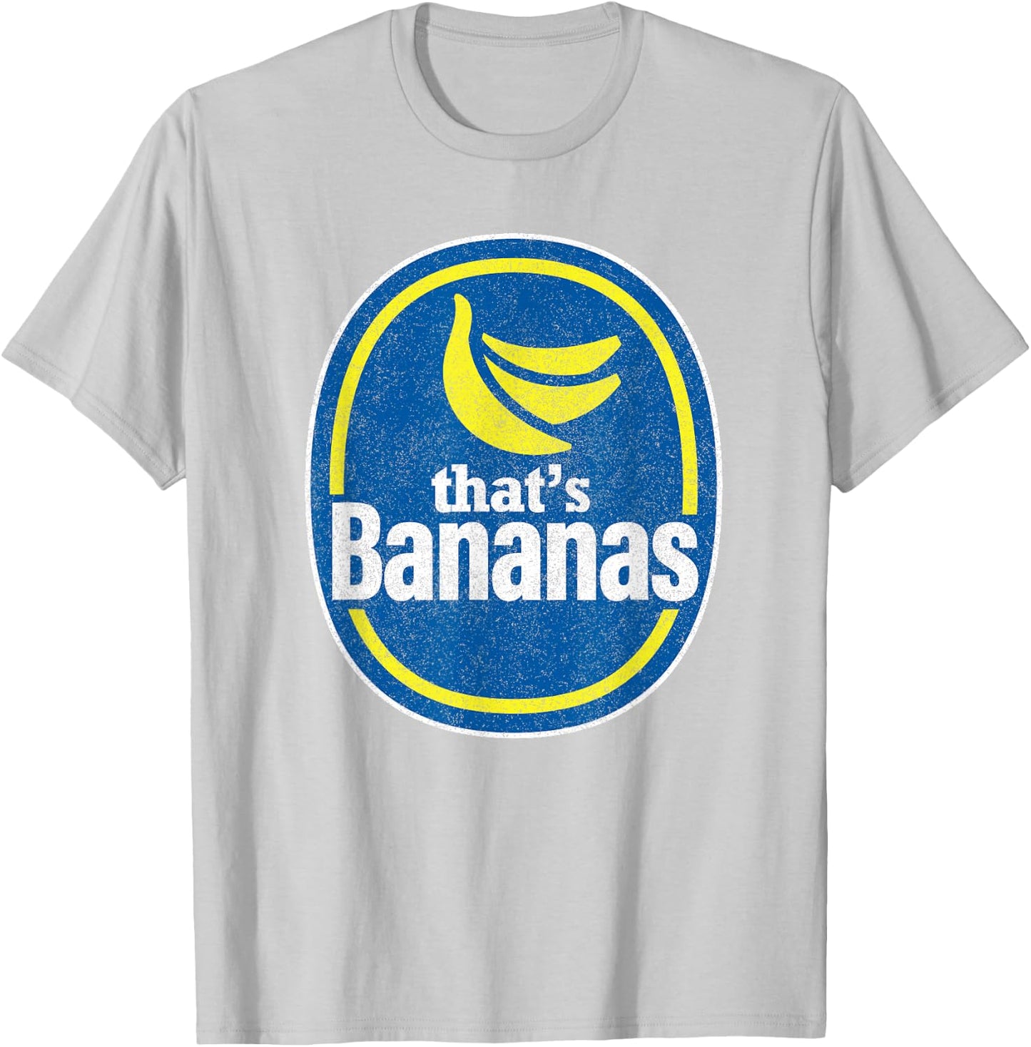 Retro Funny Pretend That's Bananas Halloween Costume Fruit T-Shirt - T-Shirt | Ash