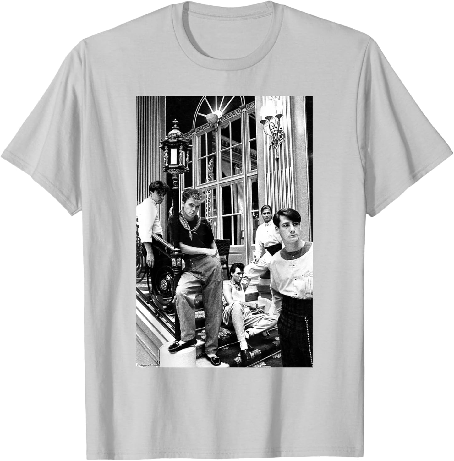 Spandau Ballet Band Photo By Virginia Turbett T-Shirt - T-Shirt | Ash