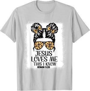 Kid Jesus Love Me This I Know You Toddler Women Christian T-Shirt - T-Shirt | Ash