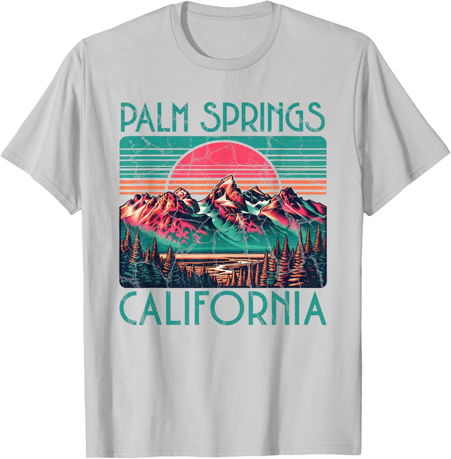 Palm Springs T-Shirt - T-Shirt | Ash