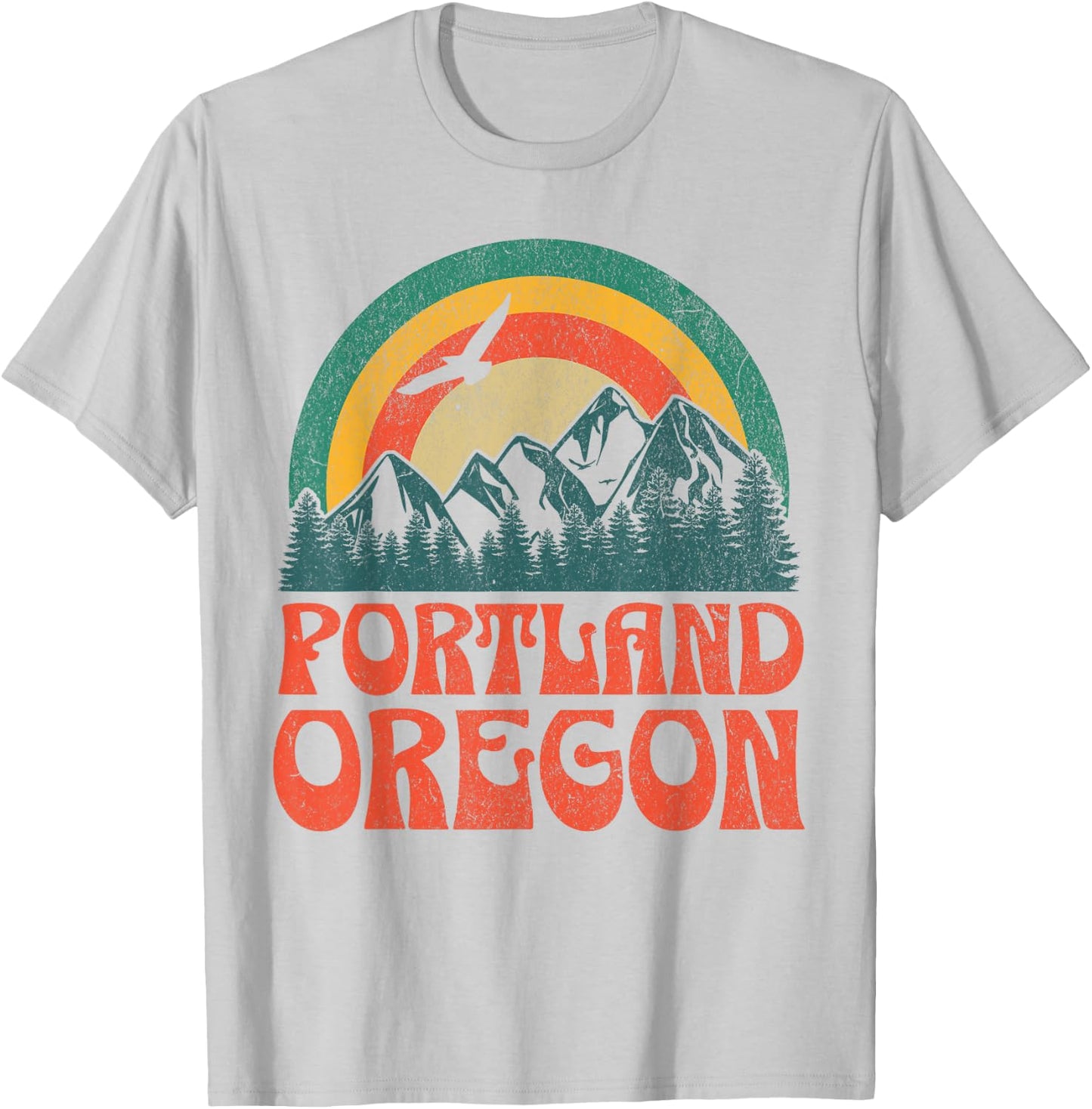 Portland Oregon T-Shirt - T-Shirt | Ash