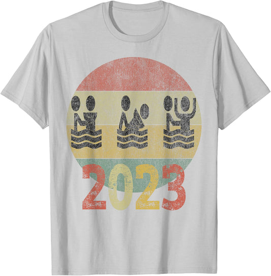 Cool Christian Baptism 2023 For Adult Men, Women & Youth T-Shirt - T-Shirt | Ash