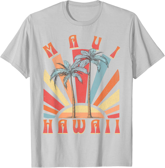 Maui Hawaii T-Shirt - T-Shirt | Ash