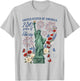 Liberty 250th Anniversary USA 4th of July 250 Years America T-Shirt - T-Shirt | Ash