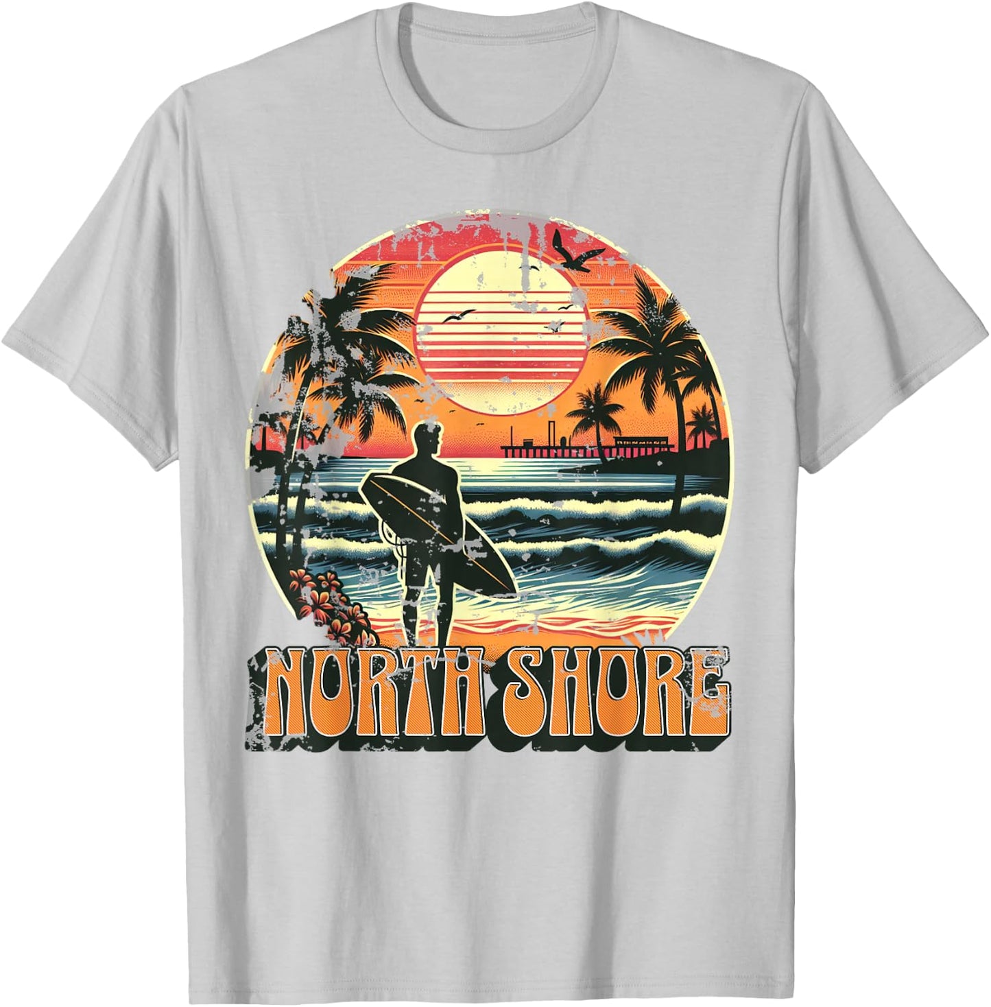 North Shore T-Shirt - T-Shirt | Ash