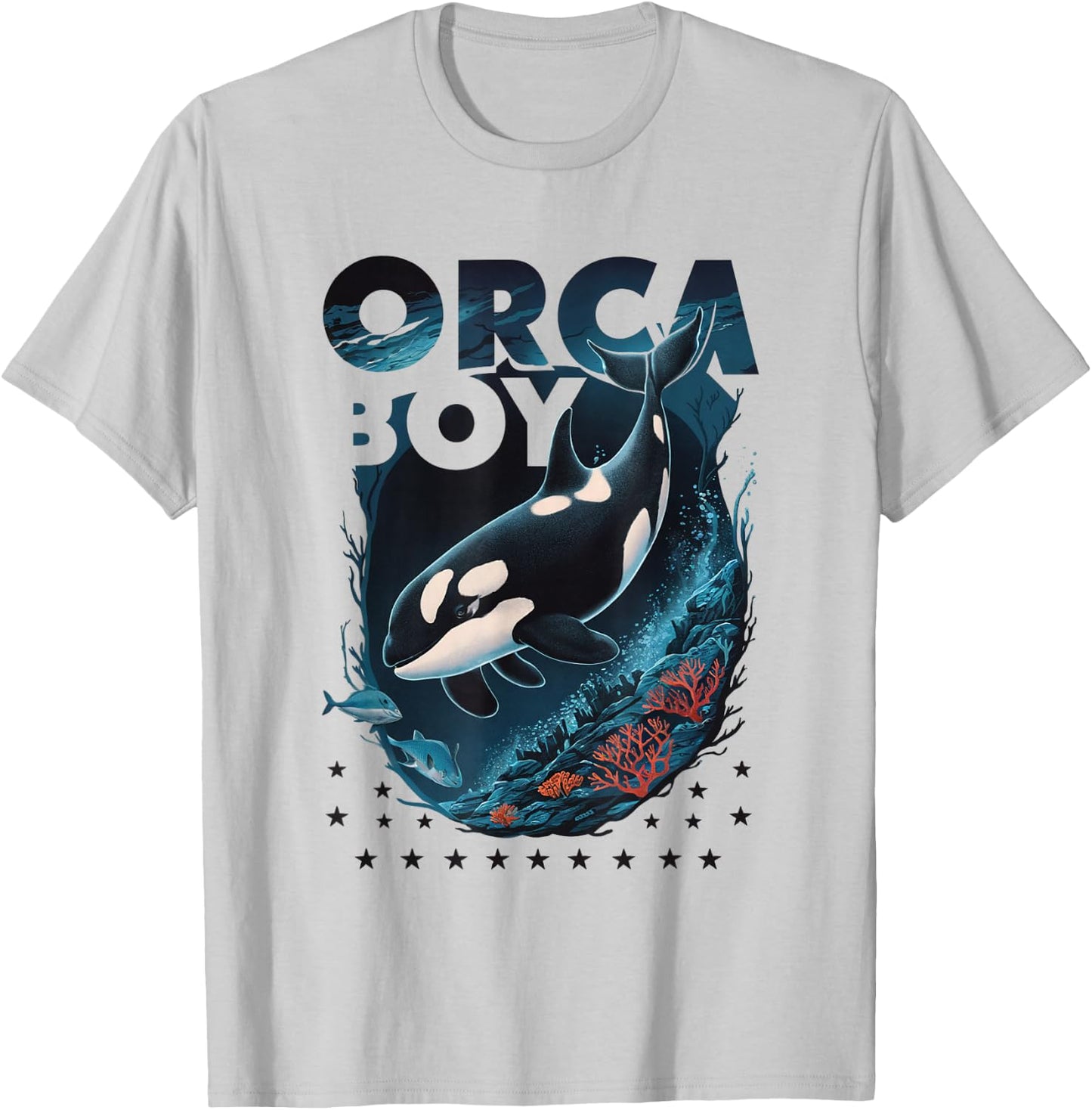 Orca Boy T-Shirt - T-Shirt | Ash