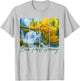Black Forest Germany Travel Brushstroke Black Forest Trip T-Shirt - T-Shirt | Ash