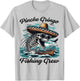 Pinche Gringo Fishing Crew Funny Skeleton Fish T-Shirt - T-Shirt | Ash