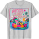 Hotter Than A Hoochie Coochie Funny Gator Summer Alligator T-Shirt - T-Shirt | Ash