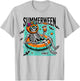 Summerween Vibes - Halloween Summer Fun T-Shirt - T-Shirt | Ash