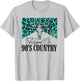 Vintage Leopard Bull Skull Raised On 90's Country Music T-Shirt - T-Shirt | Ash