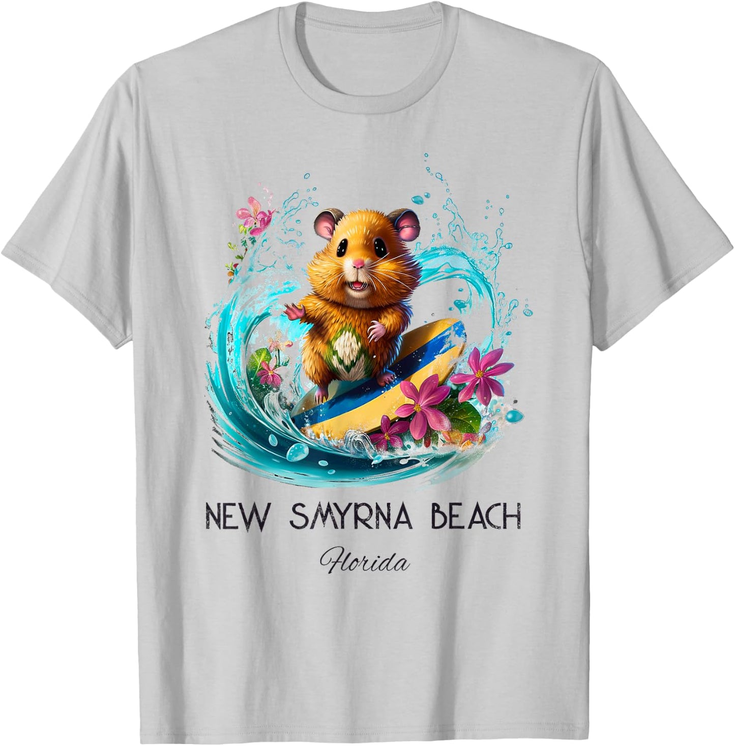New Smyrna Beach Florida T-Shirt - T-Shirt | Ash
