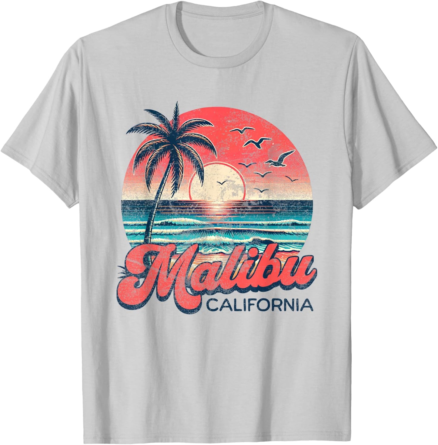 Malibu T-Shirt - T-Shirt | Ash