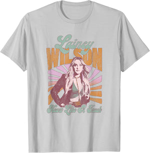 Lainey Wilson - Heart Like A Truck T-Shirt - T-Shirt | Ash