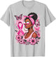 Breast cancer awareness African American support Wear Pink T-Shirt - T-Shirt | Ash