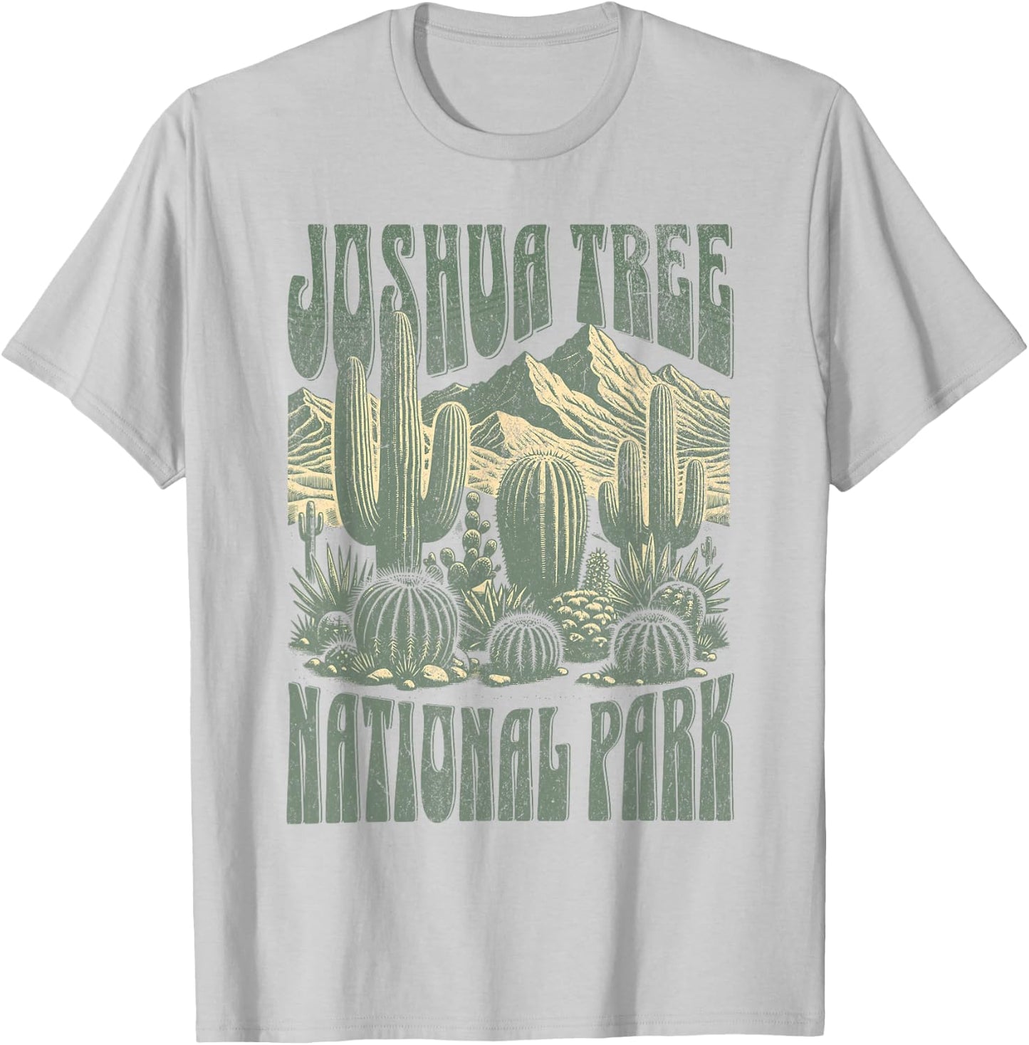 Joshua Tree National Park T-Shirt - T-Shirt | Ash