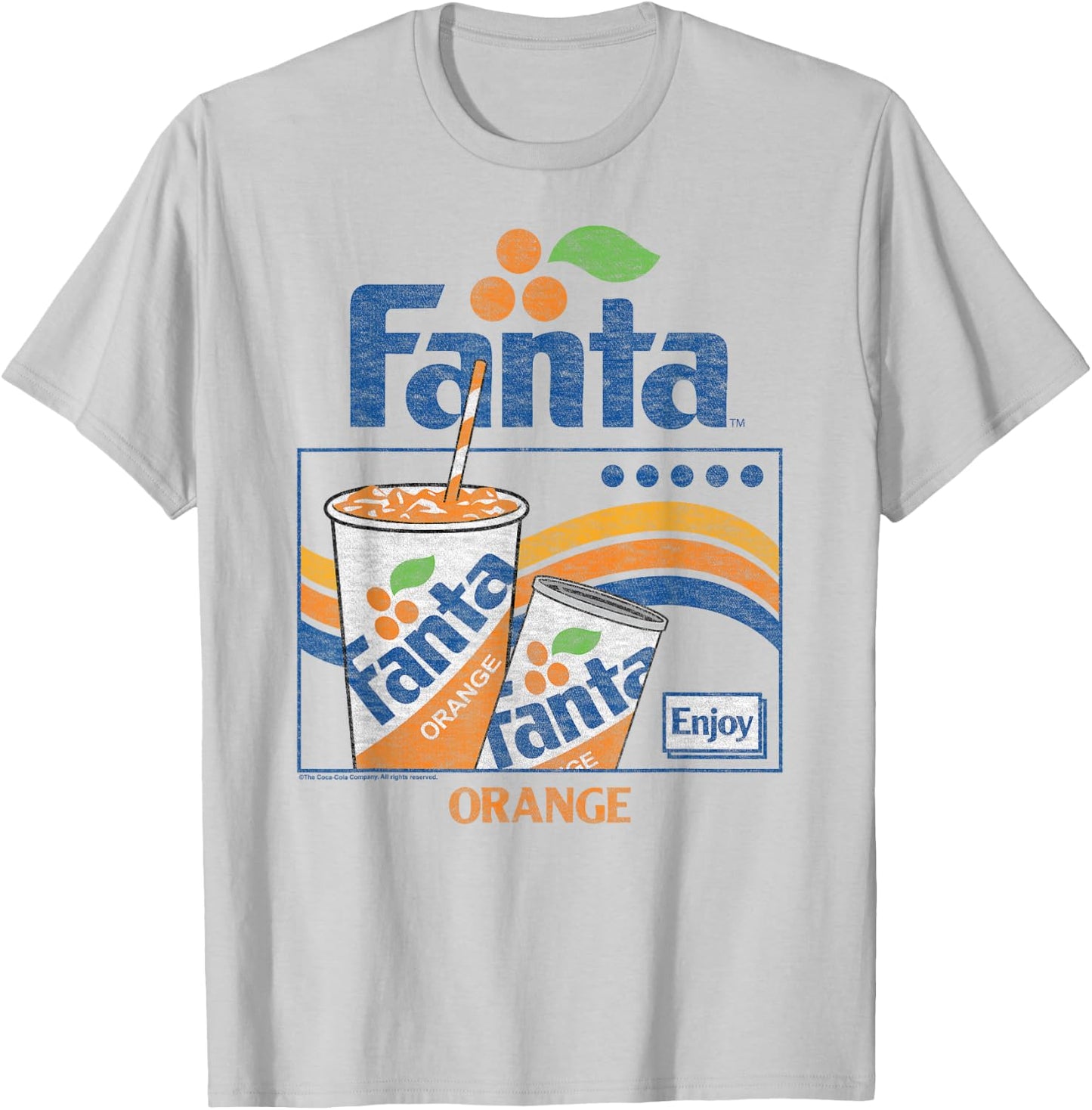 Coca-Cola - Fanta Enjoy T-Shirt - T-Shirt | Ash