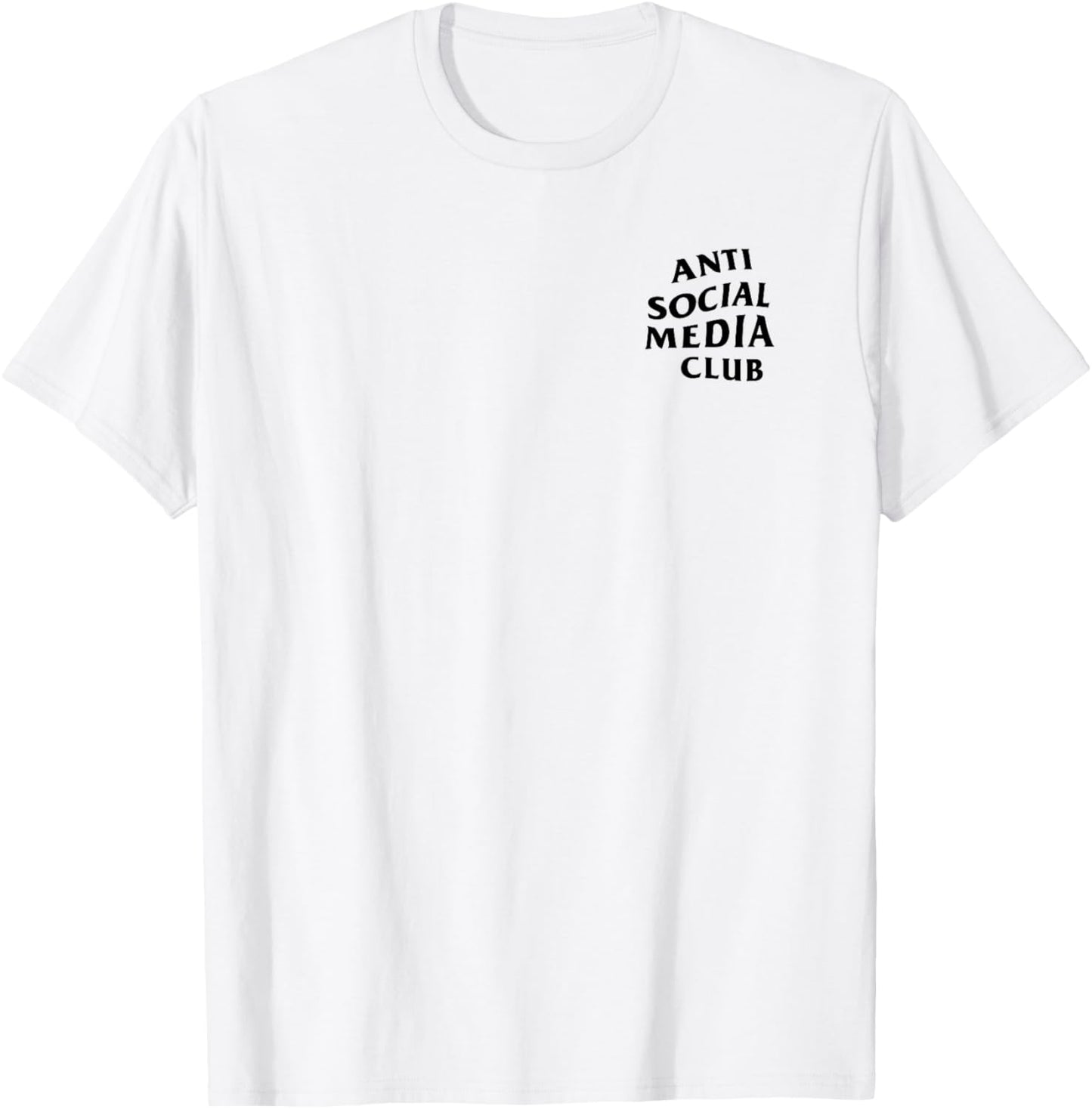 Anti Social Media Club Shirt T-Shirt - T-Shirt | White