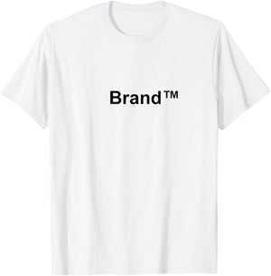 Brand T-Shirt - T-Shirt | White