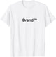 Brand T-Shirt - T-Shirt | White