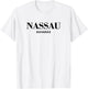 Nassau Bahamas Preppy Retro Throwback Cruise Souvenir T-Shirt - T-Shirt | White