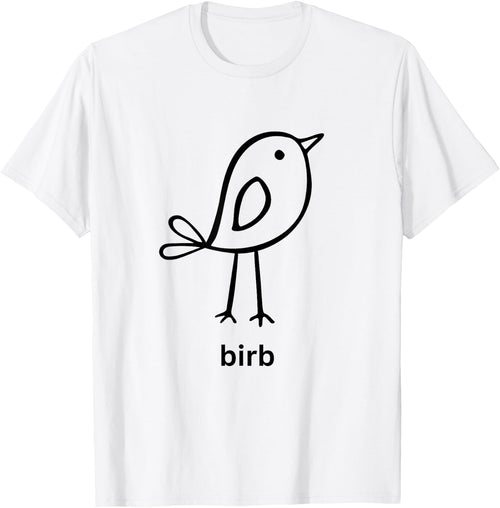 Funny Birb Shirt Cute Doggo Lingo Birb Meme Bird