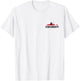 Cincinnati Baseball Minimalist City Skyline Baseball Lover T-Shirt - T-Shirt | White