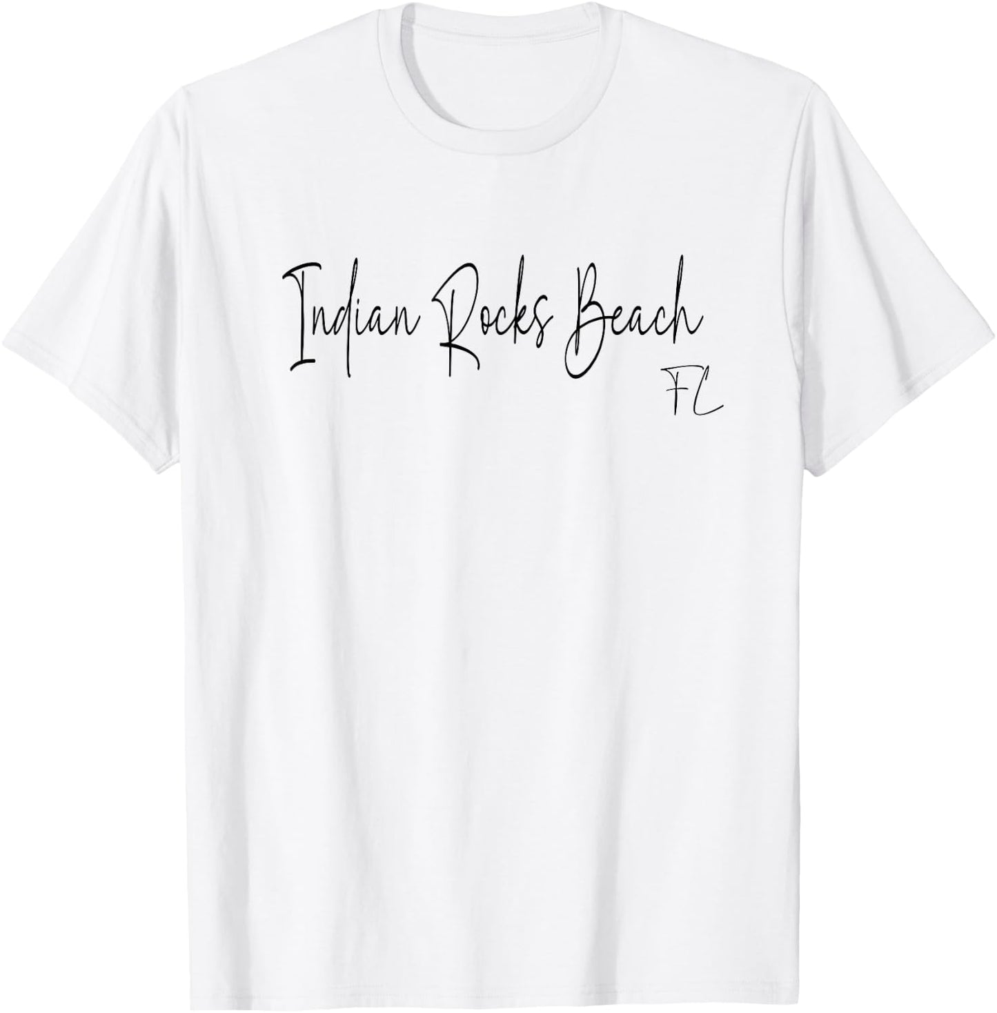 Indian Rocks Beach Florida CA Retro Men Women T-Shirt - T-Shirt | White