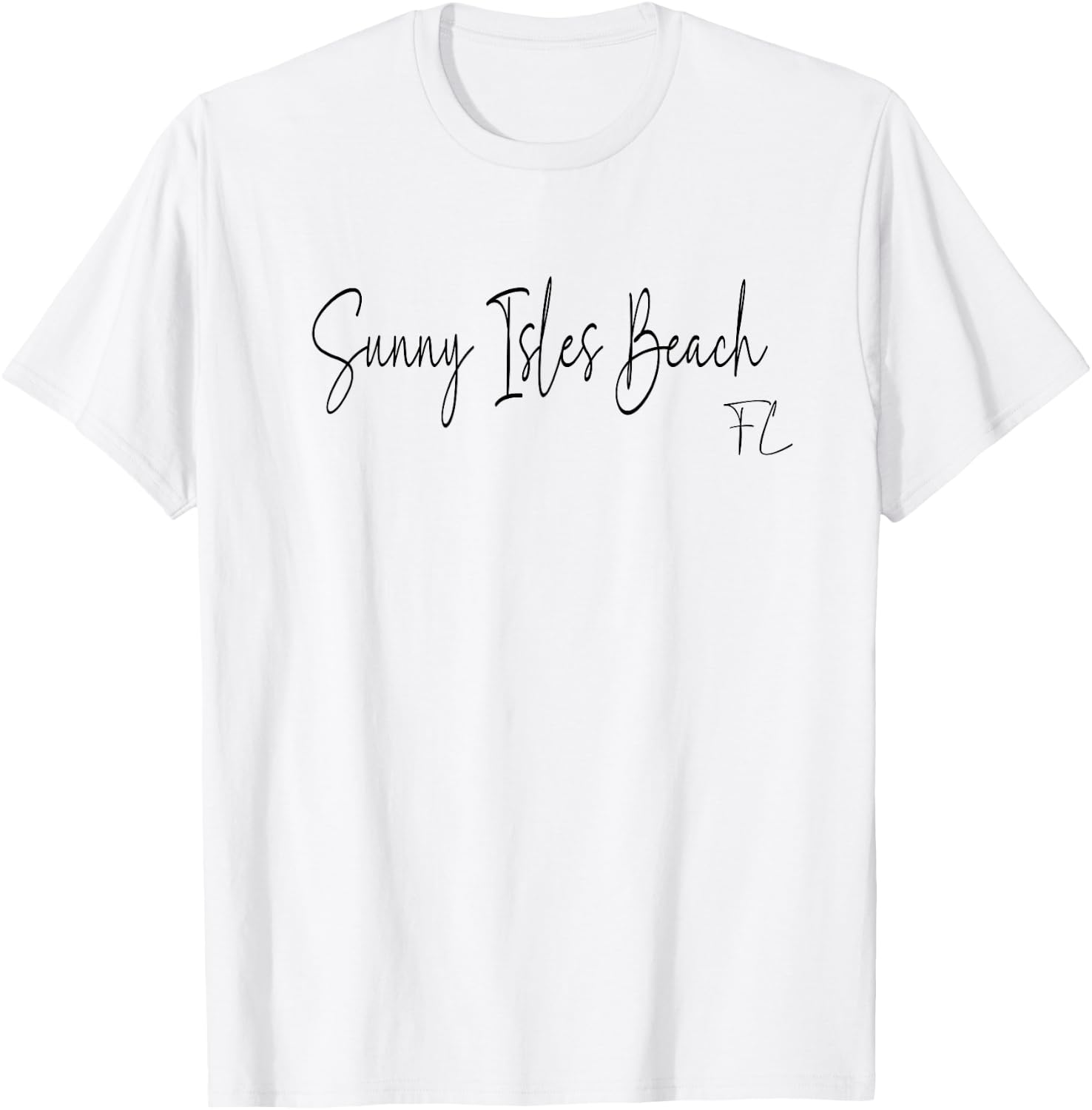 Sunny Isles Beach Florida CA Retro T-Shirt - T-Shirt | White
