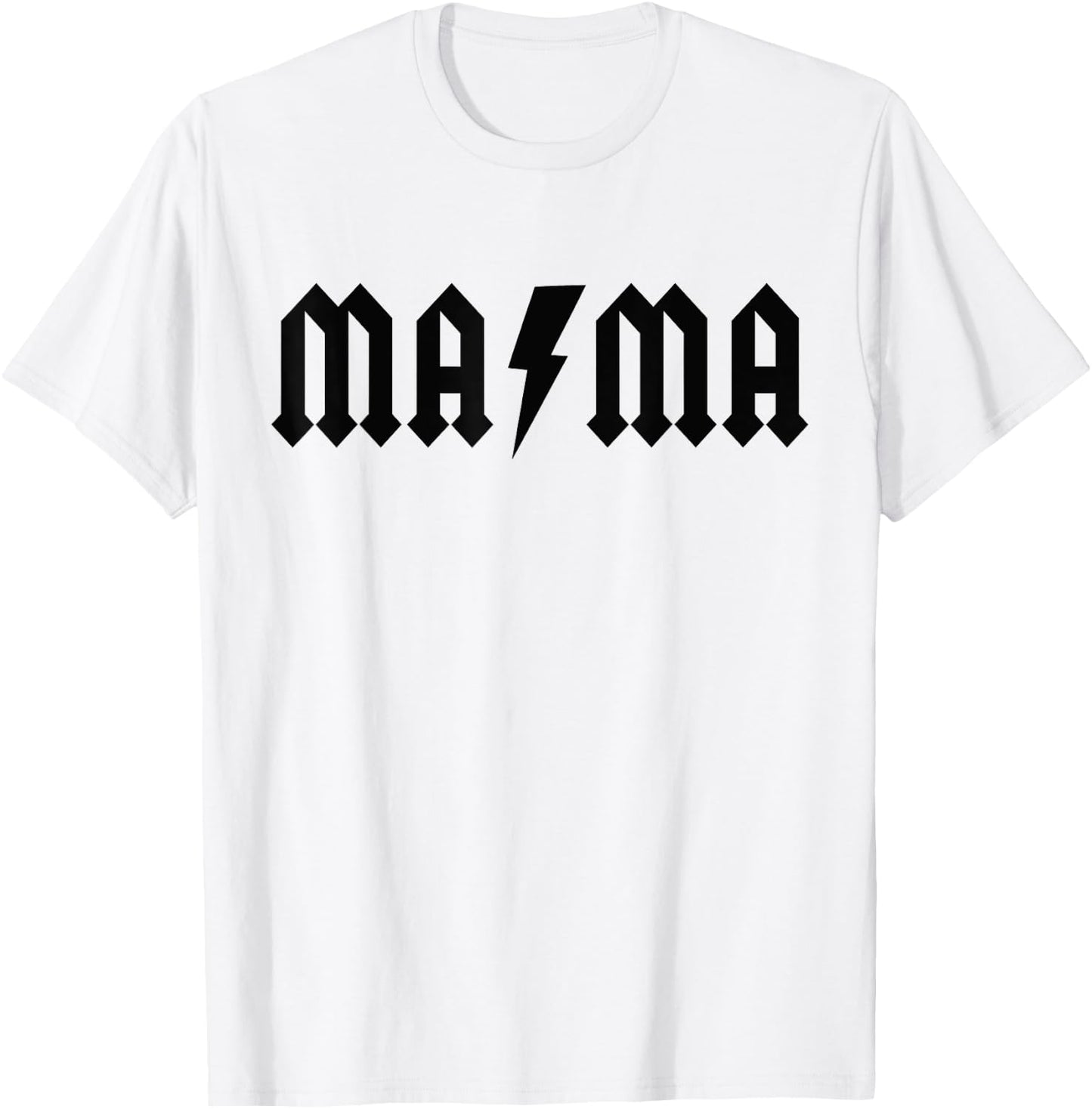 Rock n Roll Mama Birthday Rock Star Matching Family T-Shirt - T-Shirt | White