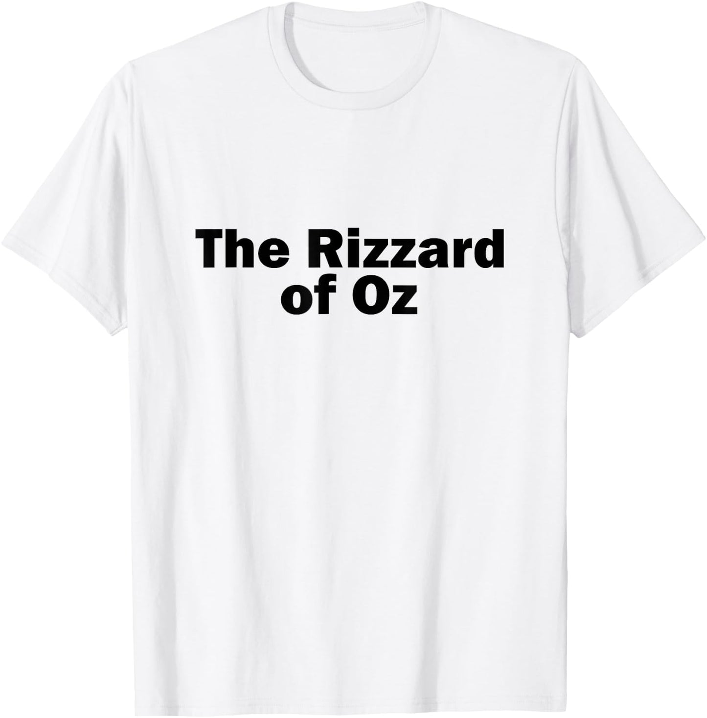 The Rizzard Of Oz Funny Influencer Brain Rot Viral Slang T-Shirt - T-Shirt | White