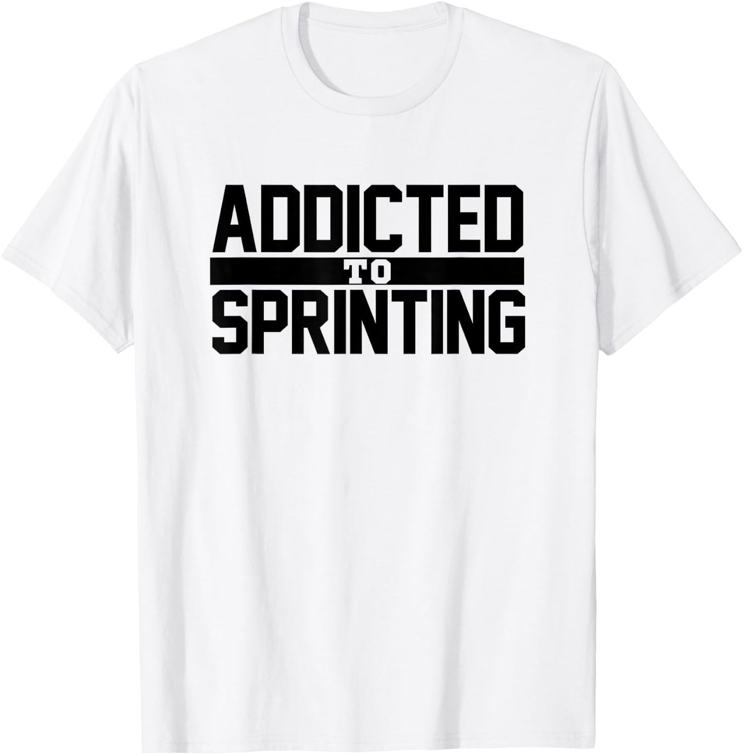 Track and Field, Sprinters, Sprinting T-Shirt - T-Shirt | White
