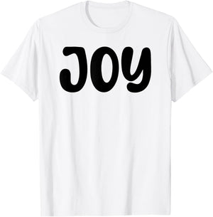 Joy Lazy Halloween Costume Funny Last Minute Men Kids T-Shirt - T-Shirt | White