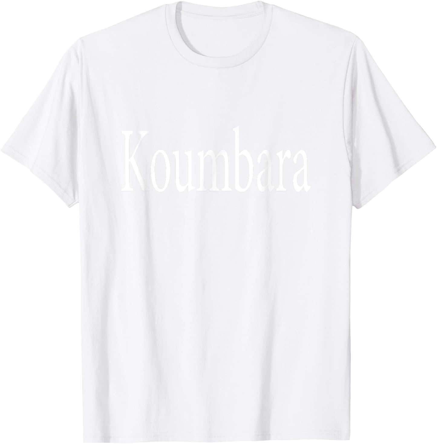 Koumbara Greek Shirt T-Shirt - T-Shirt | White