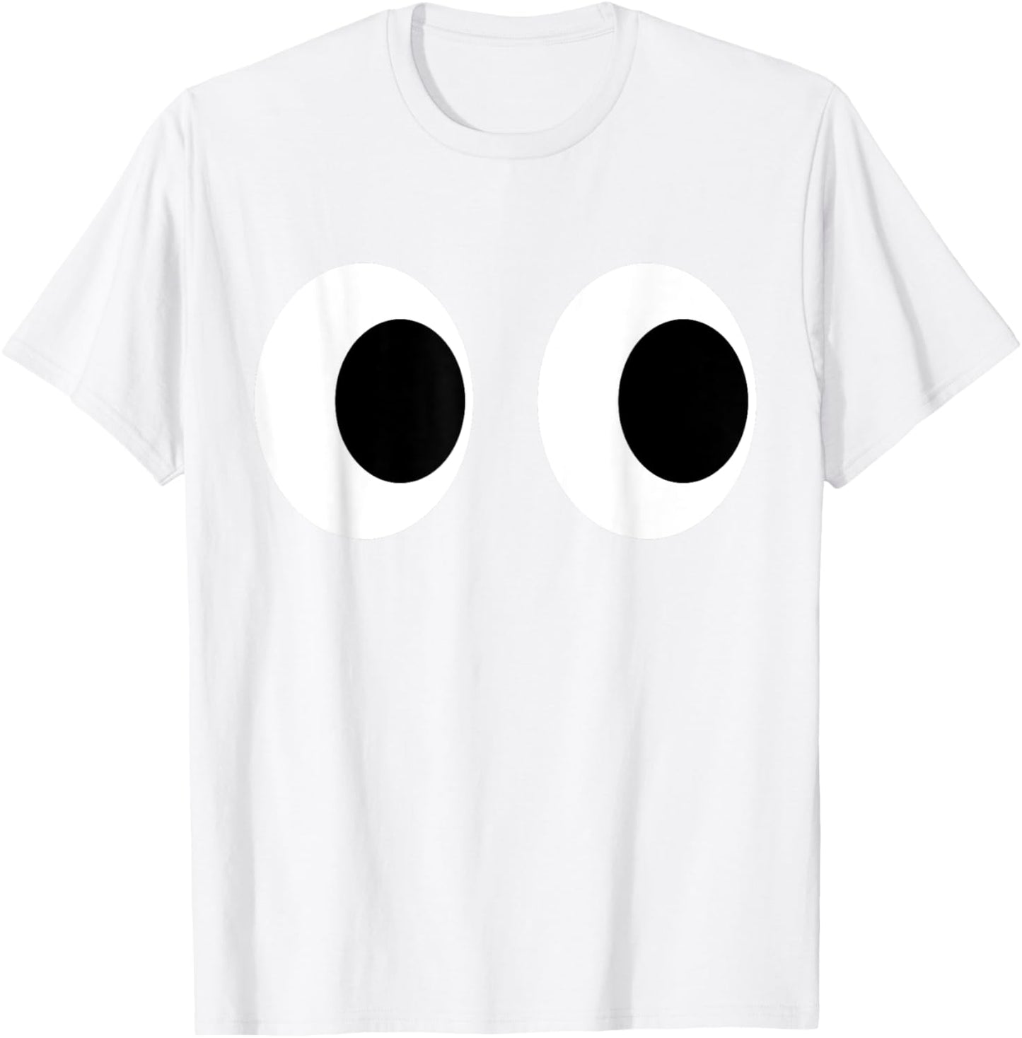 DIY Arcade Game Ghost Eyes Halloween Group Costume T-Shirt - T-Shirt | White