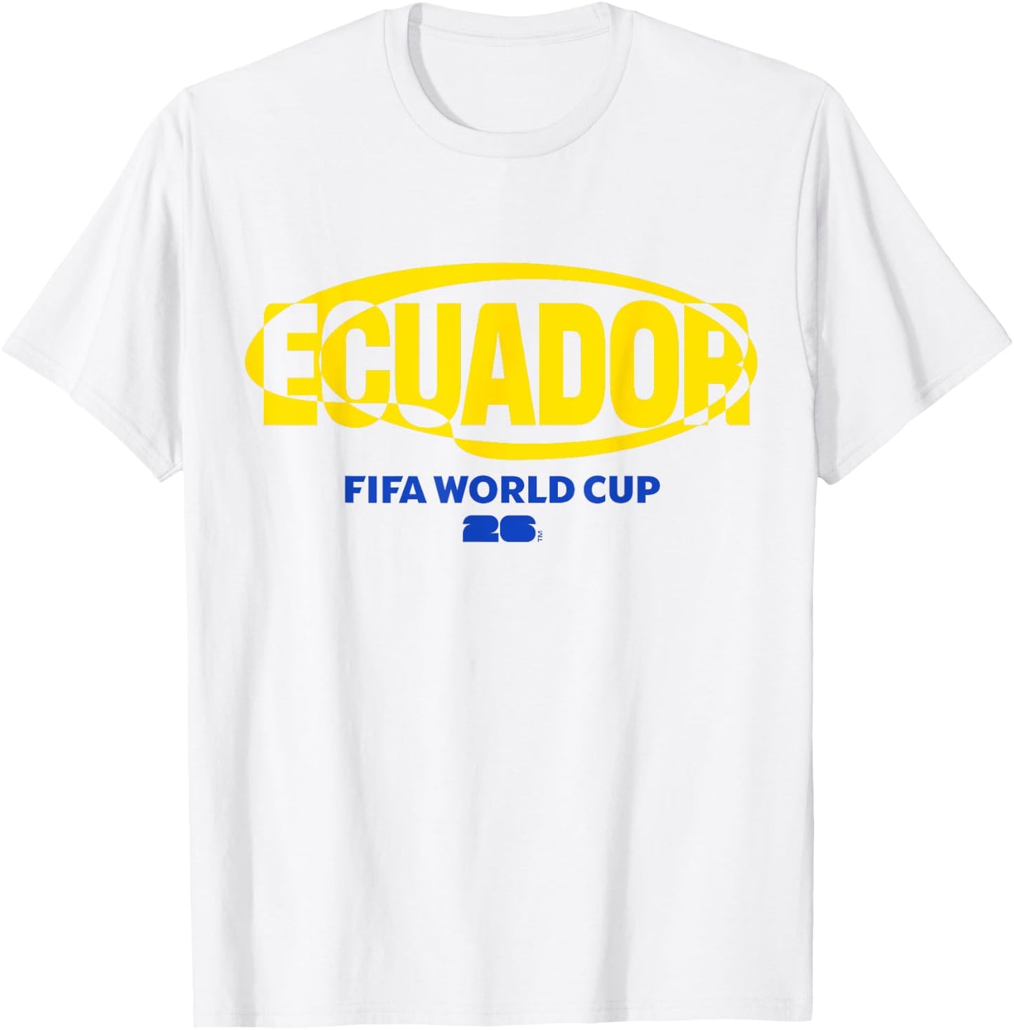 FIFA World CUP26 Qualifier Ecuador Team Color T-Shirt - T-Shirt | White