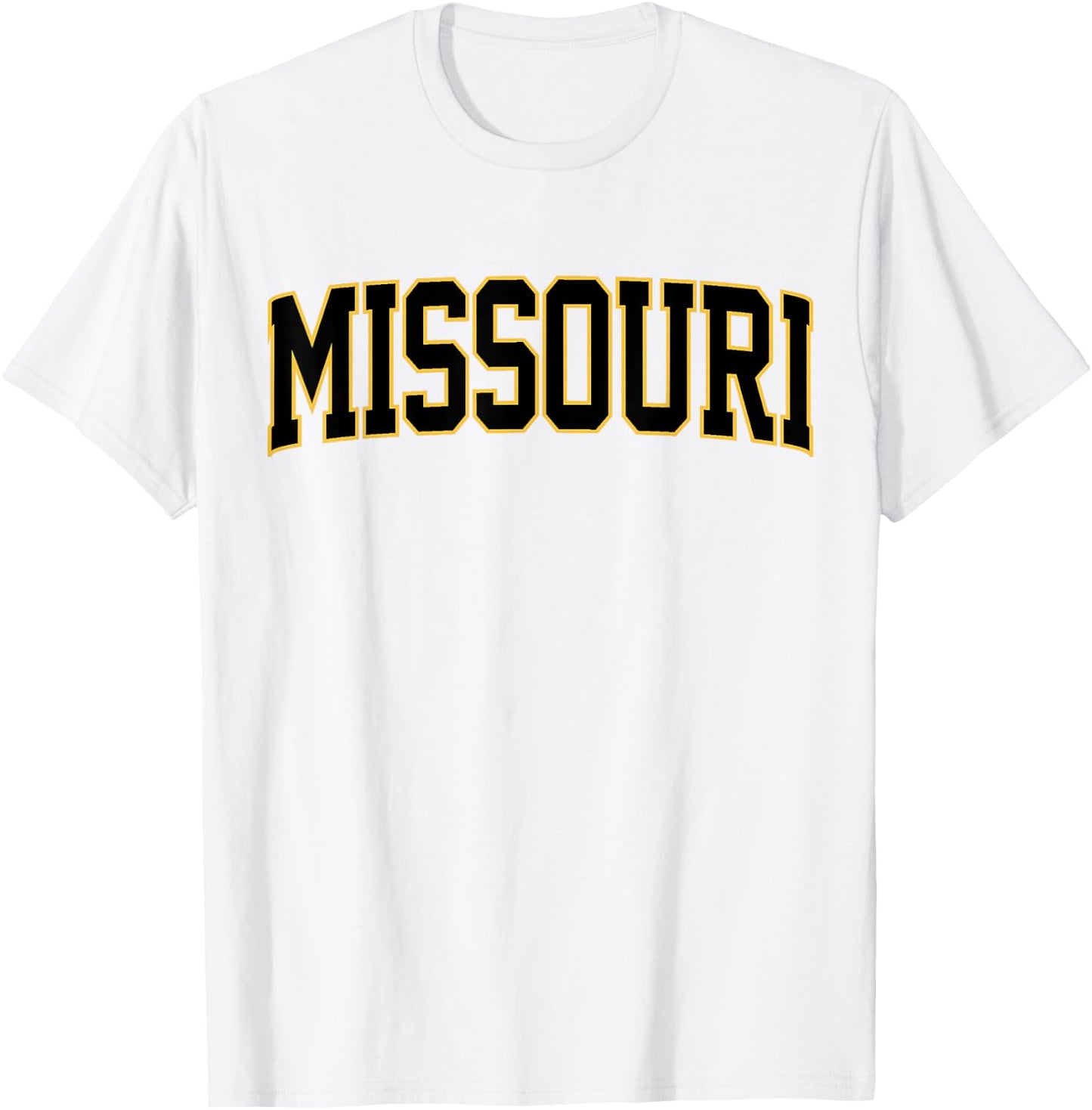 Retro Missouri Vintage Missouri Black Throwback Souvenir T-Shirt - T-Shirt | White