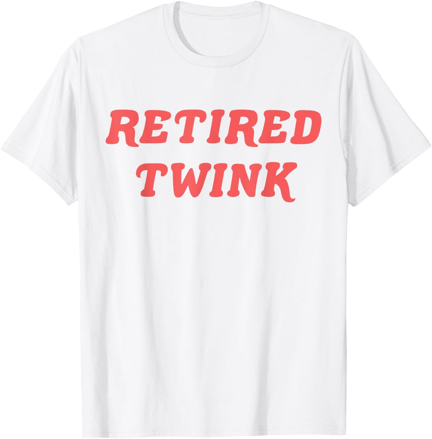 Retired Twink T-Shirt - T-Shirt | White
